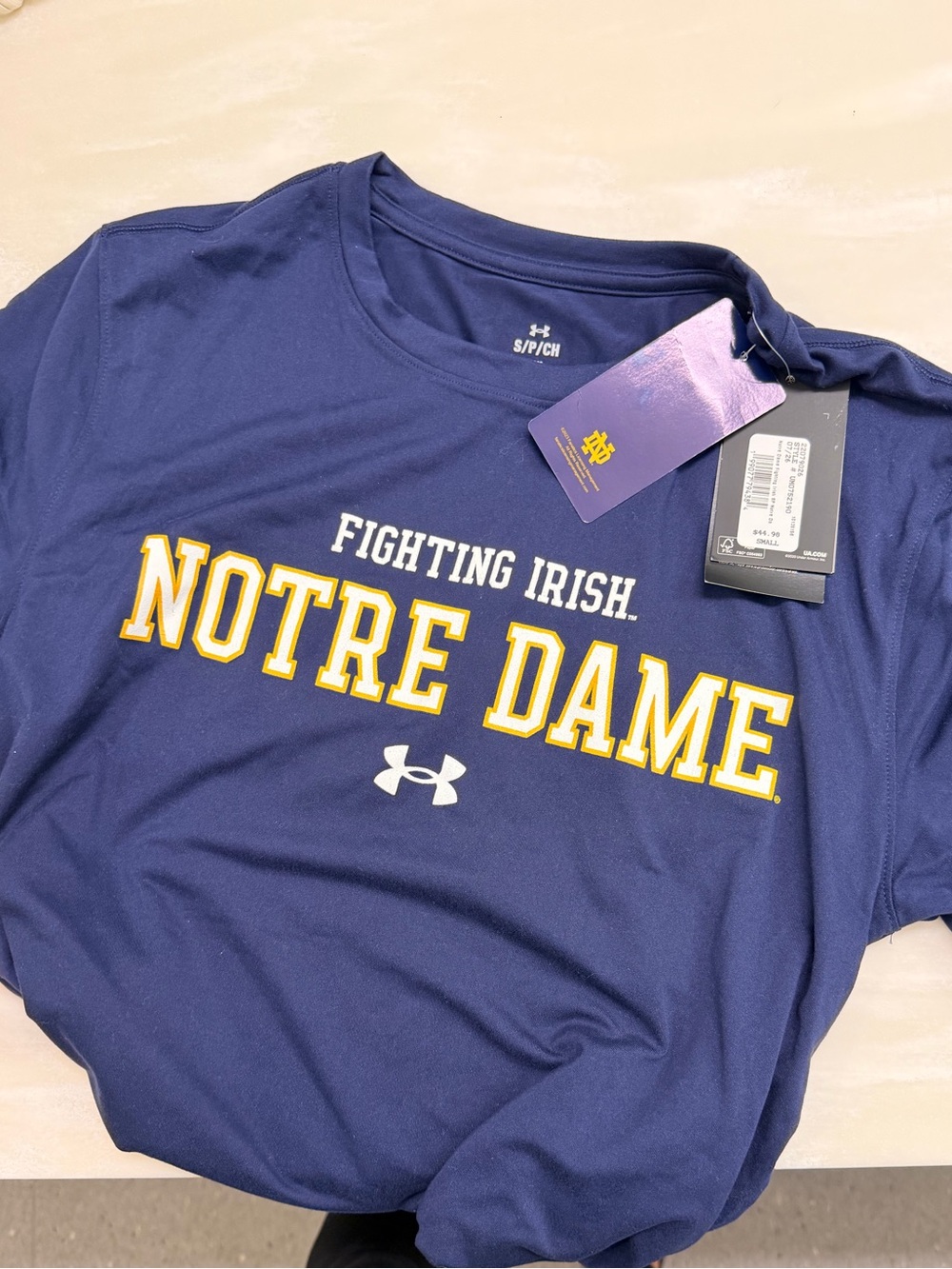 Notre Dame 'Fighting Irish' Under Armour t-shirt